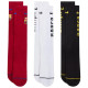 Nike Κάλτσες ποδοσφαίρου FC Barcelona Everyday Socks 3 pairs Nike Κάλτσες ποδοσφαίρου FC Barcelona Everyday Socks 3 pairs